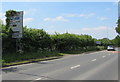 Horsetrough Roundabout directions sign, Ebley Road, Stonehouse