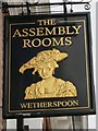 The Assembly Rooms sign