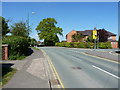 Bank Farm Road at the junction with Grange Road