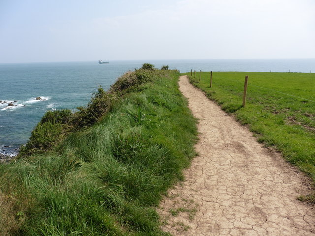 The Pembrokeshire Coast Path near Stackpole Quay