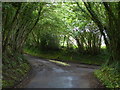 Junction south west of Church Farm