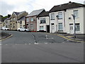 Alternating house heights, Queen Victoria Street, Tredegar