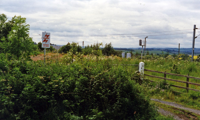 Site of Ayton station, ECML 1997