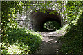 The footpath uses a tunnel under the road