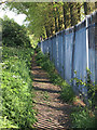 Footpath next to Welton Sailing Club