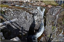 NN9467 : Falls on the Allt Girnaig by Jim Barton