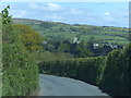 B3212 approaching Moretonhampstead