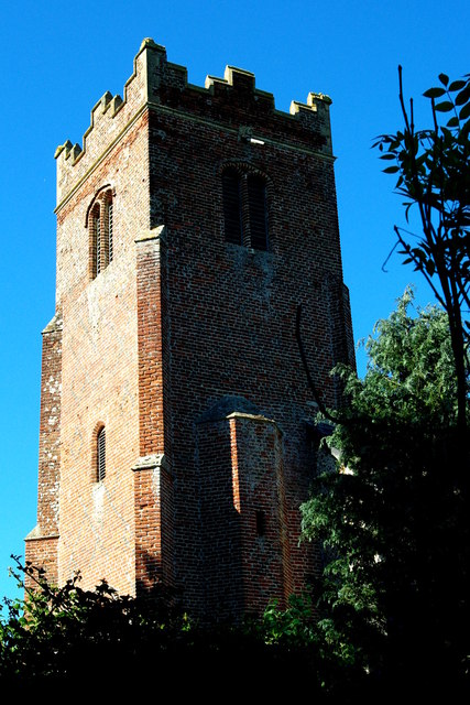 St Peter's tower from south-west