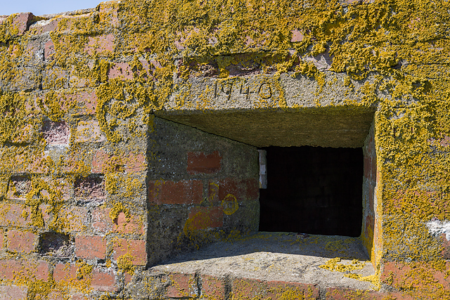 North Wales WWII defences: RAF Bodorgan, Anglesey - Bodowen pillbox (4)