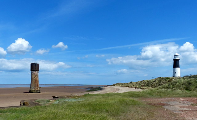 The lighthouses on Spurn Point