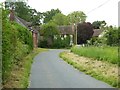 The road passing through Lower Berrington