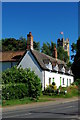 TM4365 : Cottages at Theberton by Tiger