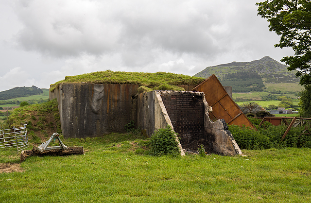 North Wales WWII defences: RAF Nefyn - Chain Home Radar Station - Fourth Bunker (11)