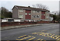 Three-storey flats, Ffordd yr Eglwys, North Cornelly