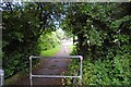 Footpath from Mud Lane to Oxlease, Cogges, Witney, Oxon