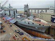 SW8132 : Dry dock - Falmouth by Chris Allen