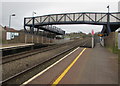 Pyle railway station footbridge