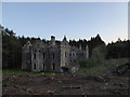 NS9339 : Ruins of Carmichael House by Alan O'Dowd