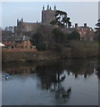 SO5039 : Cathedral and river, Hereford by Jaggery