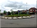 ST1180 : Roundabout and Housing by Alan Hughes
