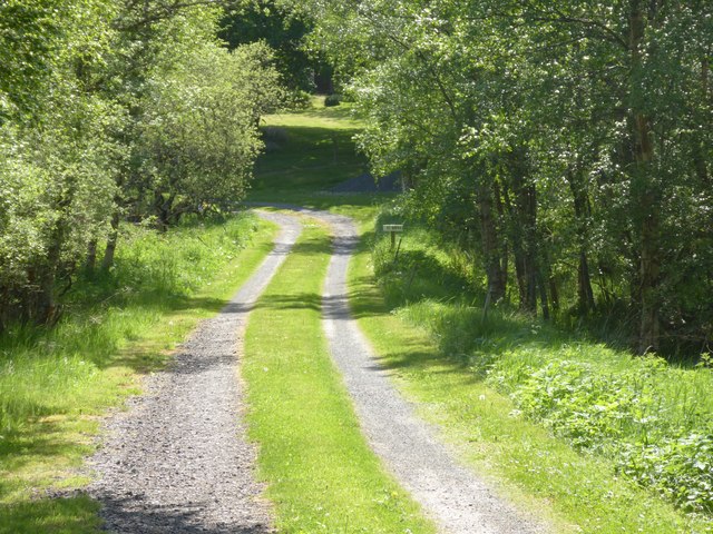 Access track to Woodside