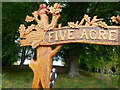 The entrance to Five Acre Wood, Contin