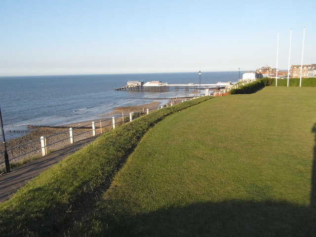 Cromer Pier from the putting green