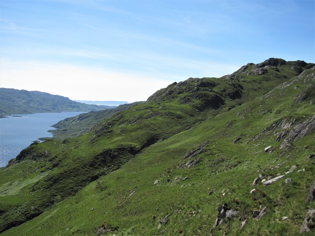 Easier terrain above Loch Morar