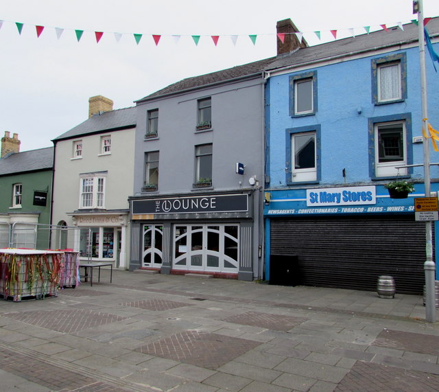 The Lounge and St Mary Stores, Dunraven Place, Bridgend