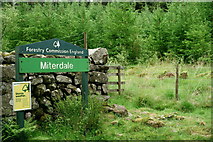 NY1401 : Miterdale by Peter Trimming