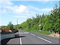 Sharp bend in Ballylough Road between Murphy