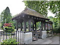 St Andrew, Ham: lych gate