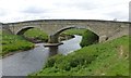NY8892 : Bridge over River Rede at Otterburn by Russel Wills