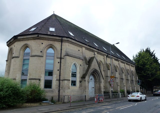 Former church of St Peter on Lower Bristol Road, Bath