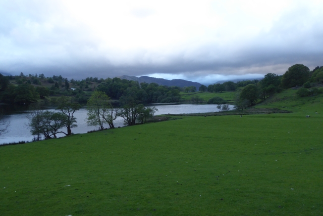 Loughrigg Tarn in the evening