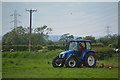 Newport District : Grassy Field & Tractor