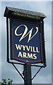 Sign for the Wyvil Arms, Constable Burton