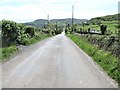 Ribadoo Road descending into the Leitrim River valley