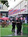 Armed police in Bath