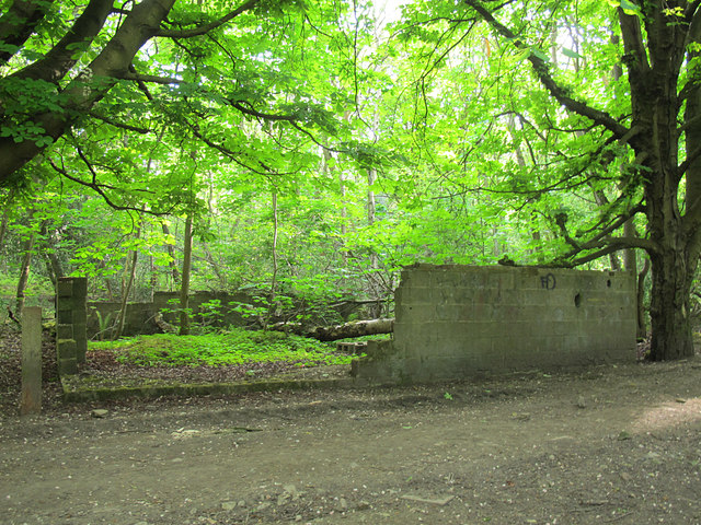 Ruined building in Calverley Woods © Stephen Craven cc-by-sa/2.0 ...