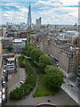 TQ3280 : View from Tate Modern, London by Christine Matthews