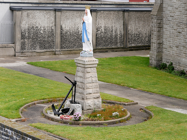 Madonna Statue at St Patrick's Church