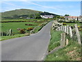 View west along the Clonvaraghan Road