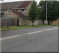 Queens Road directions sign, Nailsea