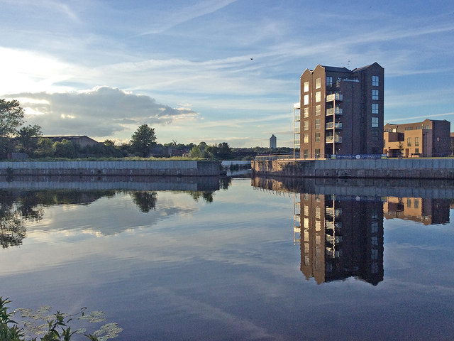 Trent Basin on a June evening