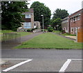 Footpath on the southwest side of Queens Road Nailsea