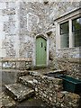 Corner of interior courtyard, Shute Barton