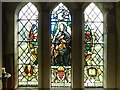 Stained glass window, Heightington church