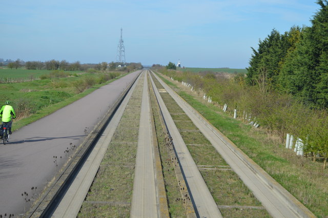 Guided busway & National Cycle Route 51