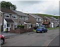 West side of Oliver Jones Crescent, Tredegar